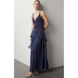 Simkhai Sequoia Sleeveless VNeck Midi Dress Size 2